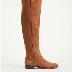 NWOB Ann Taylor Carlene Suede OTK Boots Sz 8-$130